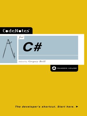 cover image of CodeNotes for C#